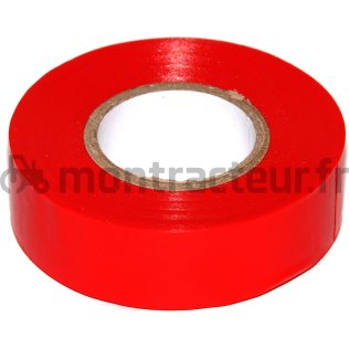 TOILE ISOLANTE ROUGE - 19MM X 20M (BLISTER 1 PIÈCE)