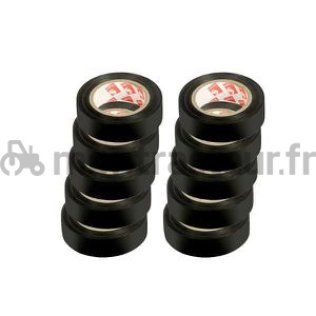 TOILE ISOLANTE NOIRE 15MM X 10M - (BLISTER 10 PIÈCES)