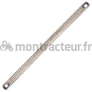 TRESSE DE MASSE L 350 MM - 22 MM² - (BLISTER 1 PIÈCE)