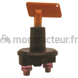 COUPE BATTERIE 100A - 24V - 2 X Ø M9