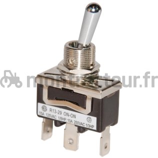 INTERRUPTEUR A LEVIER ON-OFF - (BLISTER 1 PIÈCE)
