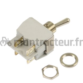 INTERRUPTEUR A LEVIER BIPOLAIRE (ON)-OFF-(ON)