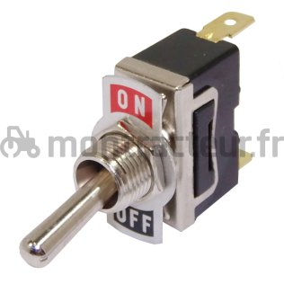 INTERRUPTEUR A LEVIER UNIPOLAIRE ON-OFF