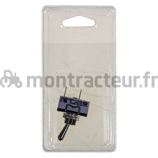 INTERRUPTEUR A LEVIER UNIPOLAIRE ON-OFF - (BLISTER 1 PIÈCE)- 631H/2