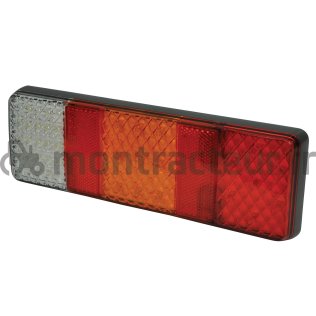 FEU ARRIÈRE LED AVEC FEU DE RECUL - 12/24V