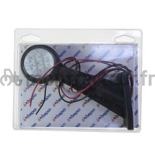 FEU DE POSITION LATÉRAL LED 6 LED - DROIT - ROUGE/BL. - (BLISTER 1 PIÈCE)
