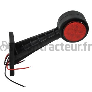 FEU DE GABARIT LED 6 LED - 9/36V - DROIT - 185MM