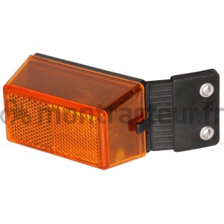 FEU LATÉRAL AVEC CATADIOPTRE ORANGE - (BLISTER 1 PIÈCE)