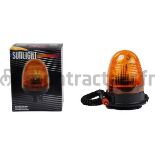 GYROPHARE SUNLIGHT MAGNÉTIQUE 12V - H1