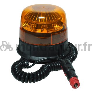GYROPHARE LED 8 LED - 9W - AIMANT