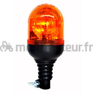 GYROPHARE SIRENA MICROROT TIGE FLEX 12V H1