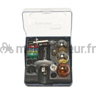 KIT DE SECOURS 12V - H1 - H7 (BLISTER 11 PIÈCES)