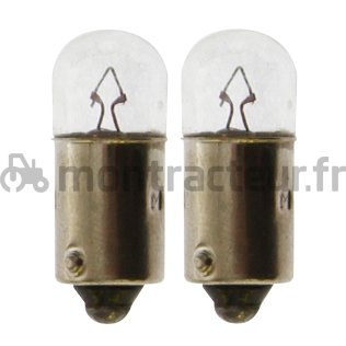 AMPOULE 12V - 2W - BA 7 S - (BLISTER 2 PIÈCES)