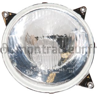 OPTIQUE DE PHARE AVANT GAUCHE - CONDUITE À DROITE - GLACE BOMBÉE