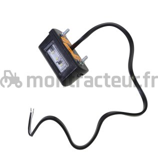 ÉCLAIRE-PLAQUE LED 83 X 30 MM - 12/24V