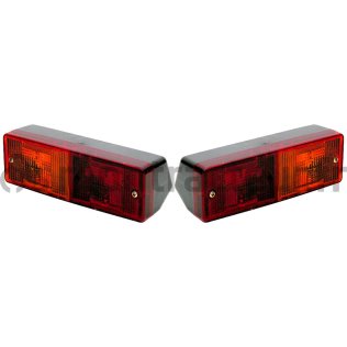 FEUX ARRIÈRES - PAIRE 180 X 60 MM ADAPTABLE CASE/IH