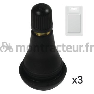 VALVE TUBELESS TR.415 (BLISTER 3 PIÈCES)