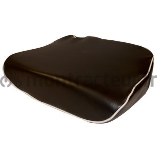 COUSSIN DE SIÈGE NOIR - 490 x 390 x 130 mm