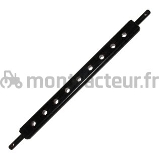 BARRE A TROUS CATÉGORIE 1 - L 740 MM - 9 TROUS