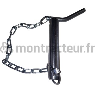 BROCHE Ø 25 MM - L 135 MM - MANCHE COURBÉ