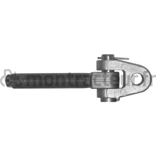 CHAPE A VISSER M 36 X 3.0 - DROITE - Ø 25.4 X L 282 MM