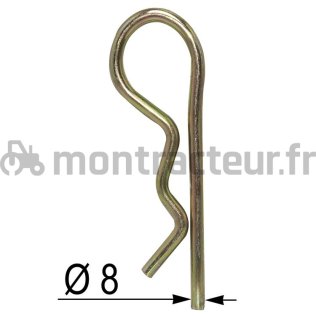 GOUPILLE BETA (STANDARD) Ø 8 X 187 MM - (BLISTER 1 PIÈCE)