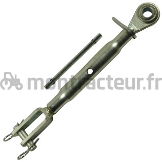 SUSPENTE UNIVERSELLE L 380/530 MM Ø 19 MM - ROTULE ET FOURCHE