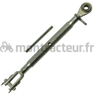SUSPENTE UNIVERSELLE L 520/690 MM Ø 22.1 MM - ROTULE ET FOURCHE