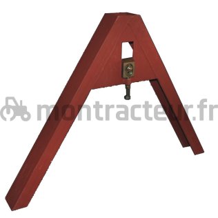 TRIANGLE D'ATTELAGE (CÔTÉ MACHINE) CATÉGORIE 1/2-3 - 870 MM - H 600 MM