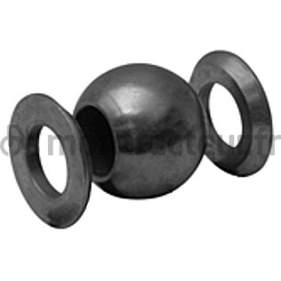 SPHÈRE AVEC ESPACEUR CATÉGORIE 3/2 - Ø 28.7 X 64 X 45 MM - T 7 MM
