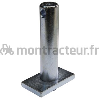AXE TETE CARREE INFERIEUR DE CHANDELLE Ø25 X 96 MM ADAPTABLE JOHN DEERE