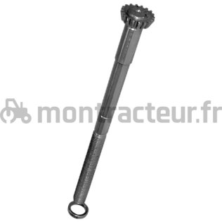 ARBRE DE SUSPENTE L 460 MM -7- 8'' UNC - T 23 MM - DROITE