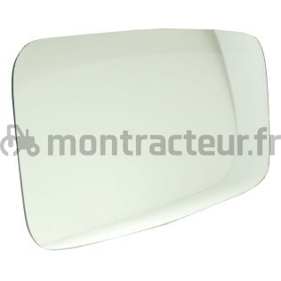 VITRE DE RÉTROVISEUR 395 x 208 MM POUR JCB
