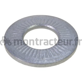 RONDELLE ''CONTACT'' ZINGUÉ 6,1X14,2X1,3 (BLISTER 1000 PIÈCES)