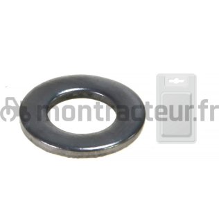 RONDELLES INOX A 2 - DIN125A M12 ( 13,0 X 24 X 2,7) - (BLISTER 10 PIÈCES)