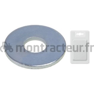 RONDELLE LARGE ZINC - DIN 9021 M8 (8 X 30) (BLISTER 30 PIÈCES)