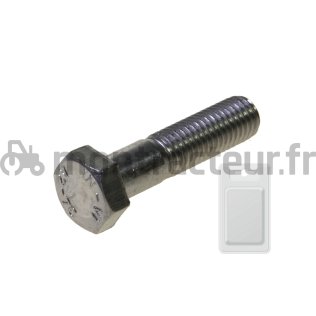 VIS TH INOX - DIN 931 M6 X 30 (BLISTER 10 PIÈCES)