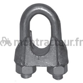 SERRE-CÂBLES POUR CÂBLES Ø 8 MM - (BLISTER 2 PIÈCES)