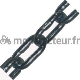 CHAINE DE CHARGE EN ACIER - 1 M Ø 08 X 24 MM - 2.0 T
