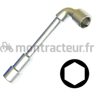 CLÉ À PIPE 15 X 15 MM