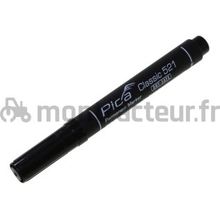 MARQUEUR PICA CLASSIC - BISEAU NOIR (BLISTER 10 PIÈCES)