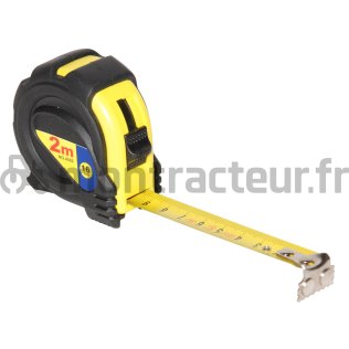 MÈTRE RUBAN 2 M AVEC BLOCAGE