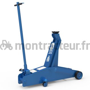 CRIC ROULEUR HYDRAULIQUE CHARGE LOURDE 10 T
