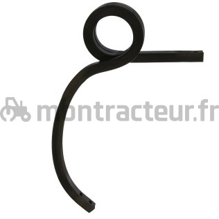 DENT DOUBLE SPIRE DROITE 25 X 25 X 520 MM GRAND DÉGAGEMENT