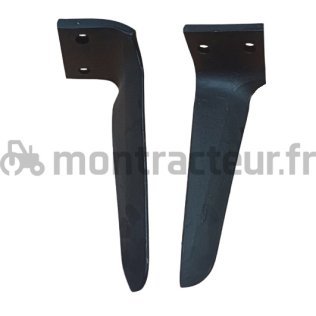 DENT DE HERSE ROTATIVE DROITE - FORGÉE - 300 X 15 MM ADAPTABLE MASCHIO 36100215