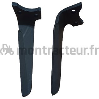 DENT DE HERSE ROTATIVE GAUCHE - FORGÉE - 310 X 15 MM ADAPTABLE RABEWERK 84045002