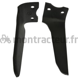 DENT DE HERSE ROTATIVE GAUCHE - FORGÉE - 280 X 12 MM ADAPTABLE HOWARD 182935