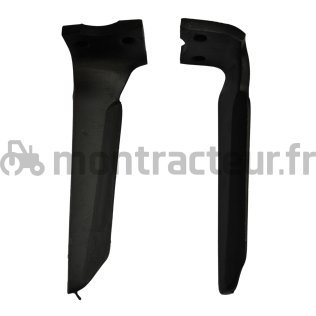 DENT DE HERSE ROTATIVE DROITE - FORGÉE - 320 X 15 MM ADAPTABLE HOWARD / KONGSKILDE 225044M1D