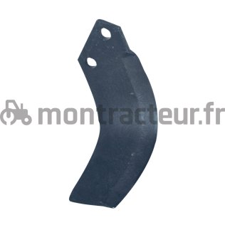LAME DE FRAISE DROITE 111 X 60 X 164 X 6 Ø 12.5 EA 40