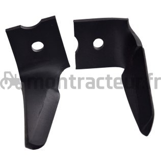 DENT DE HERSE ROTATIVE DROITE MONTAGE RAPIDE FORGÉE - 312 X 15 MM ADAPTABLE ALPEGO D05651 RH-ALP-20R